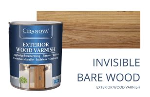 INVISIBLE BARE WOOD Ciranova Exterior Varnish
