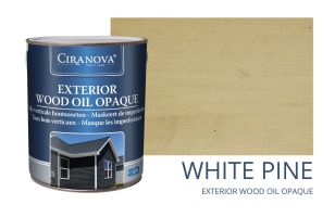 WHITE PINE Ciranova Exterior Wood Oil Opaque