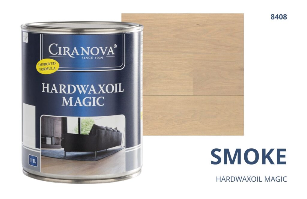 Hardwaxoil MAGIC CIRANOVA twardy olej woskowy szybkoschnący magic ciranova SMOKE 8408