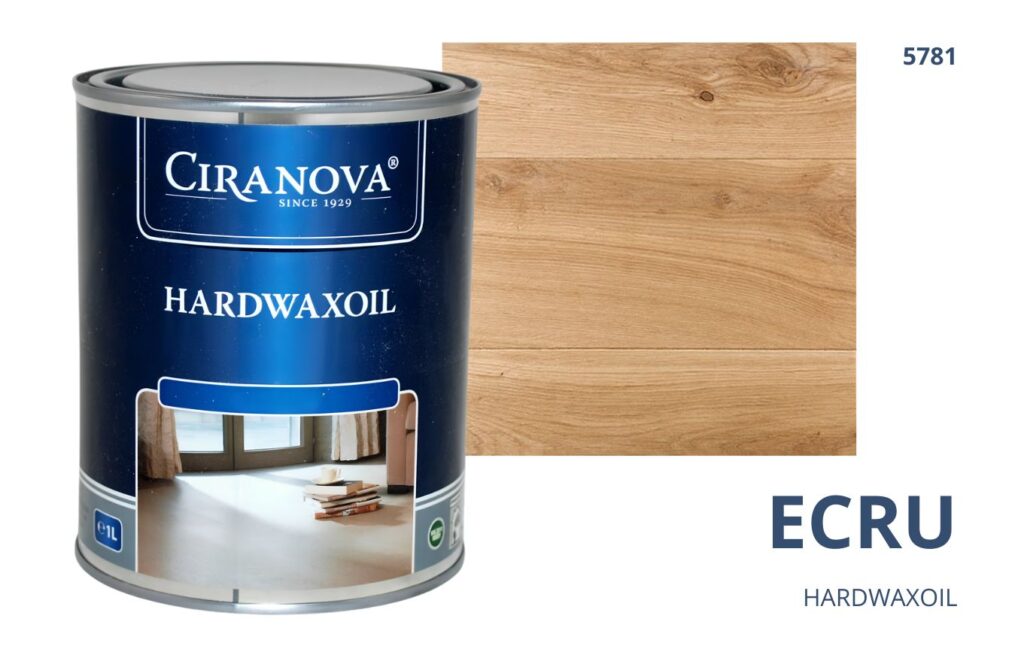 CIRANOVA Hardwaxoil olejowosk wosk twardy olejny do drewna hard wax oil do podłóg ECRU 5781