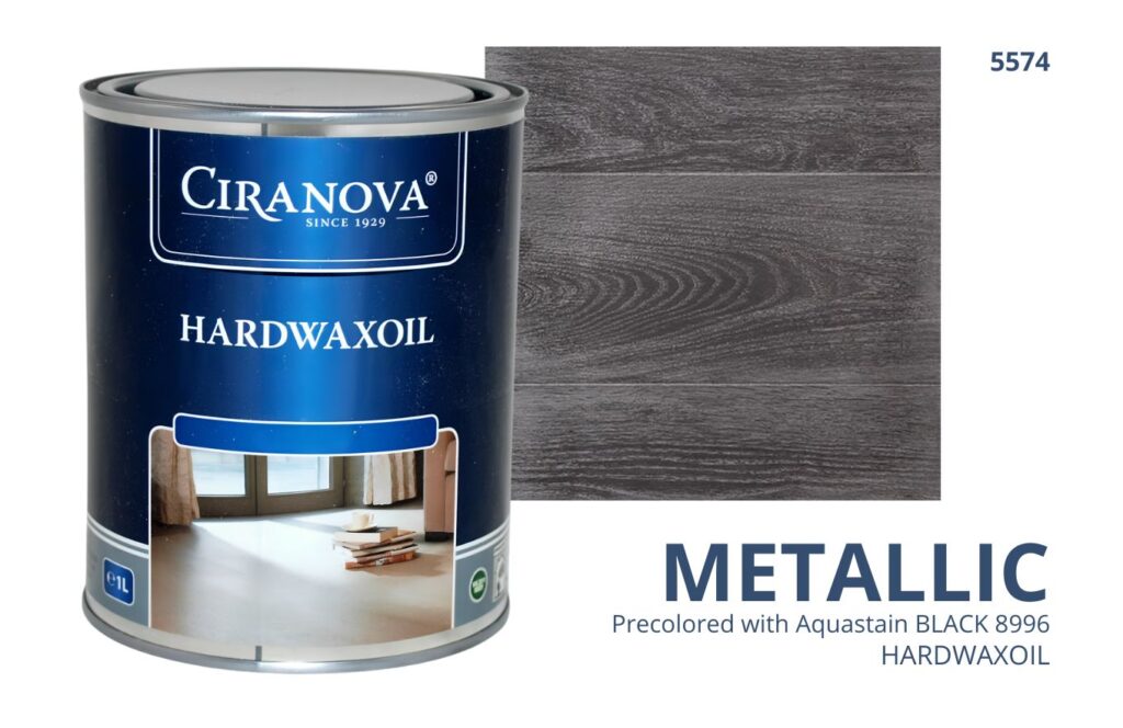CIRANOVA Hardwaxoil olejowosk wosk twardy olejny do drewna hard wax oil do podłóg METALLIC 5574
