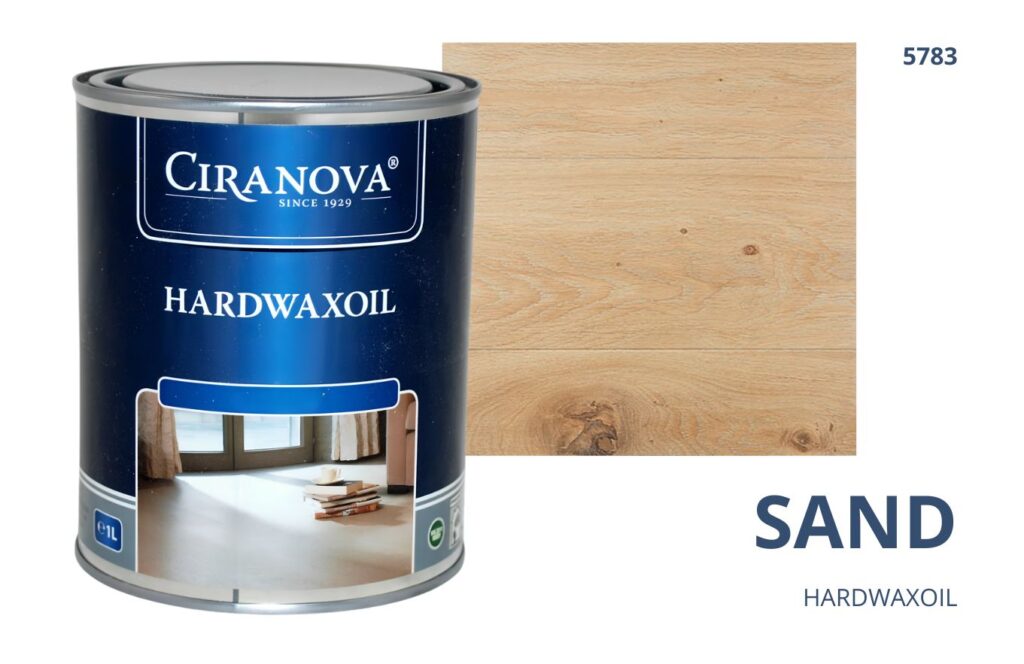 CIRANOVA Hardwaxoil olejowosk wosk twardy olejny do drewna hard wax oil do podłóg SAND 5783