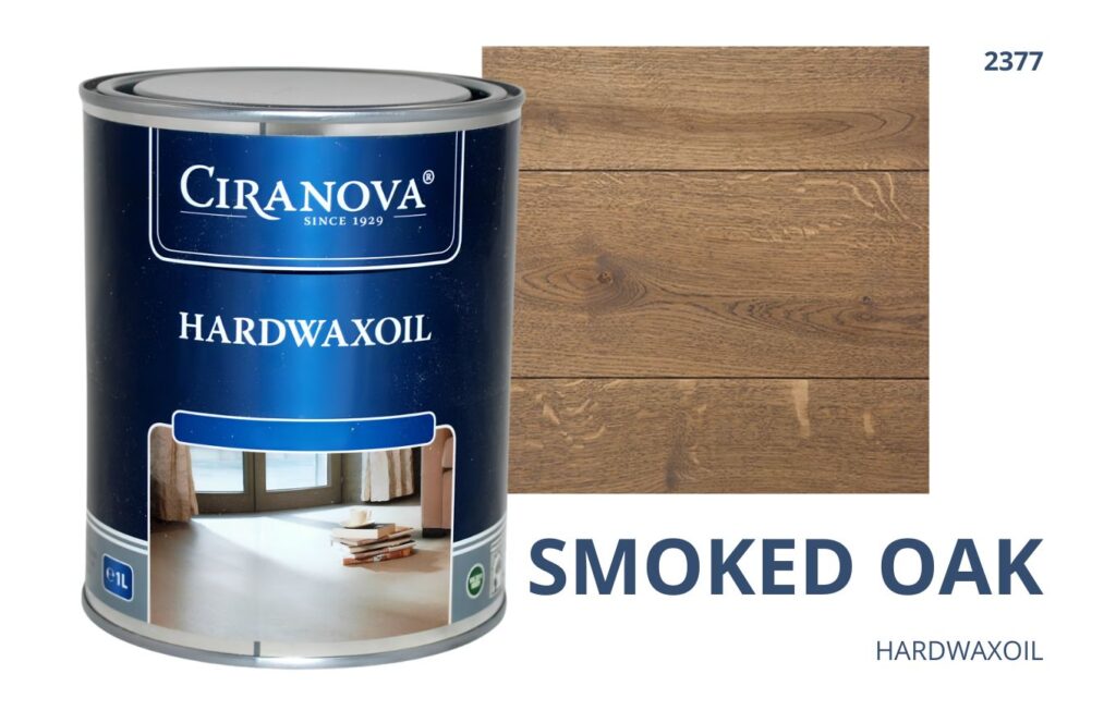 CIRANOVA Hardwaxoil olejowosk wosk twardy olejny do drewna hard wax oil do podłóg SMOKED OAK 2377